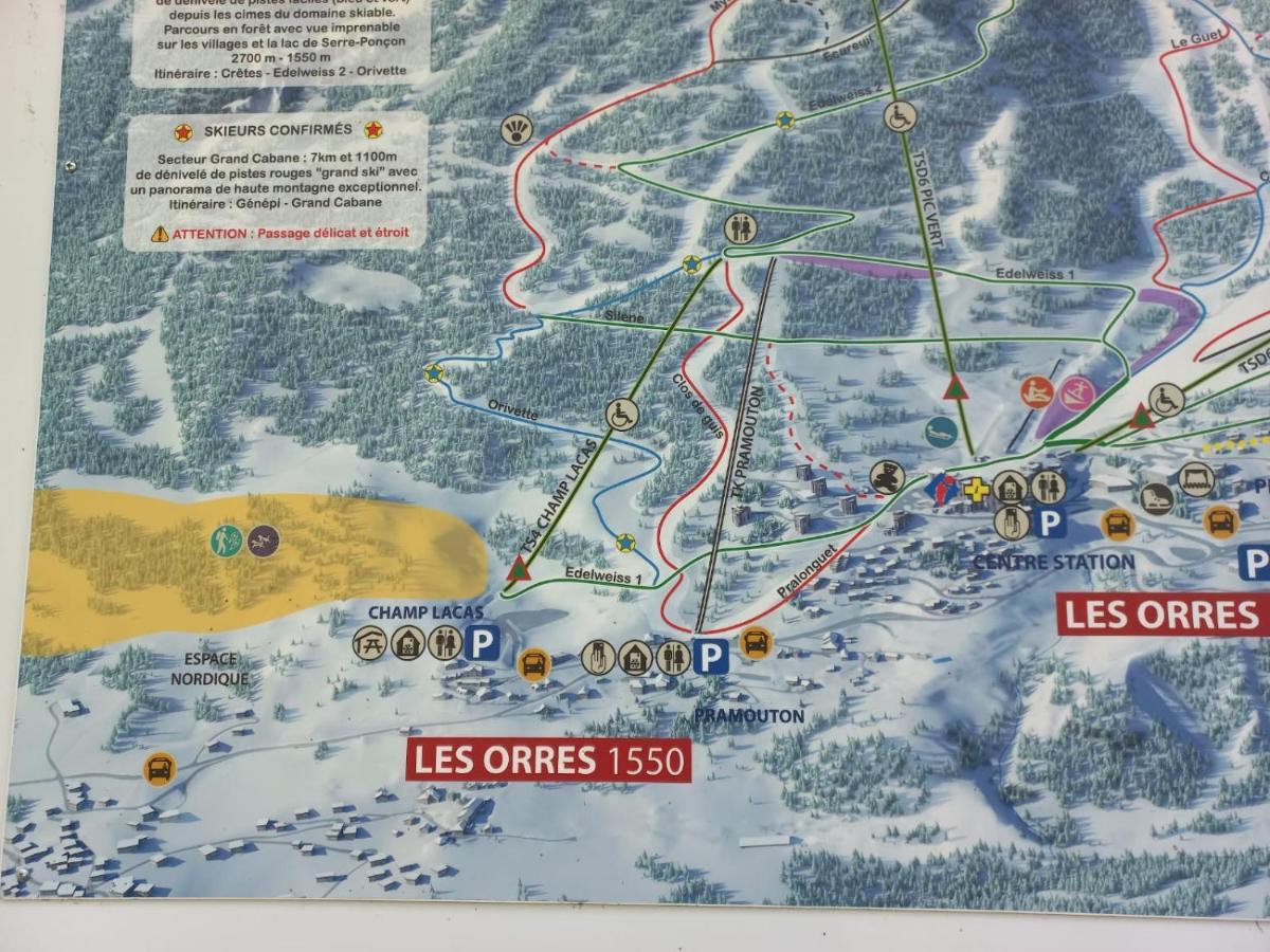Les Ecureuils Du Meale Les Orres Exterior foto
